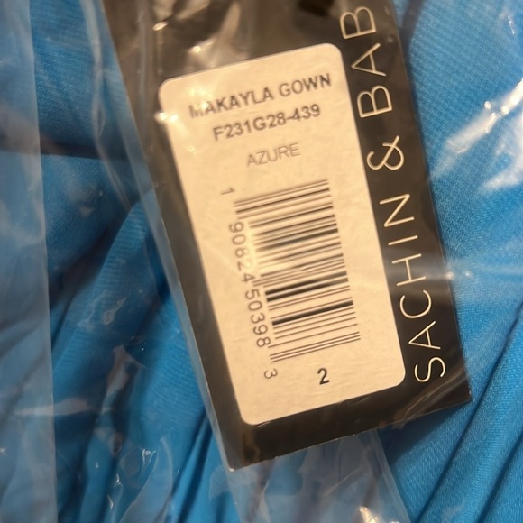 Sachin & Babi MaKayla Gown NWT - AZURE - Picture 12 of 12